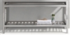 AC60S-CH-cabinet Kube Cisco 60" Stainless Steel Console (no counter top no sink) - Chrome-