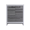 AD630-HG-Cabinet 30'' KubeBath Dolce Ash Gray Modern Bathroom Cabinet only (no counter top no sink)