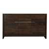 AD660S-RW-Cabinet 60'' KubeBath Dolce Rosewood Modern Bathroom Cabinet only (no counter top no sink)