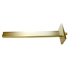 ASA17W-BG Aqua Piazza by KubeBath 17" Long Shower Arm - Brushed Gold