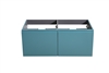 BALLI48D-TG-cabinet 48'' Balli Modern Wall Mount Bathroom cabinet (no counter top no sink) - Teal Green