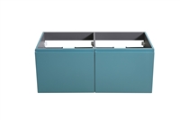 BALLI48D-TG-cabinet 48'' Balli Modern Wall Mount Bathroom cabinet (no counter top no sink) - Teal Green