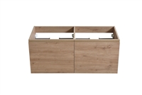 BALLI48D-WO-cabinet 48'' Balli Modern Wall Mount Bathroom cabinet (no counter top no sink) - White Oak