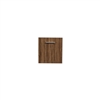 BSL18-GCN-Cabinet Bliss 18" High Glossy Chestnut Wood Wall Mount Modern Bathroom Cabinet only (no counter top no sink)