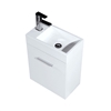 BSL18-GW Bliss 18" Gloss White Wall Mount Modern Bathroom Vanity