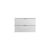 BSL30-GW-Cabinet Bliss 30" Gloss White Wood Wall Mount Modern Bathroom Cabinet only (no counter top no sink)