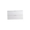 BSL36-GW-Cabinet Bliss 36" Gloss White Wall Mount Modern Bathroom Cabinet only (no counter top no sink)