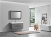 BSL48-VAG Bliss 48" Vulcan Ash Grey Wall Mount Modern Bathroom Vanity