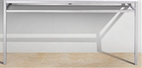 CH60D-cabinet Haus 60" Stainless Steel Console(no counter top no sink) - Chrome