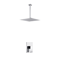 CR5001V Aqua Piazza Shower Set w/ 20" Ceiling Mount Square Rain Shower Head -