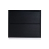 FMB36-BK-Cabinet Bliss 36" Black Wood Floor Mount Modern Bathroom Cabinet only (no counter top no sink)