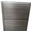 FMB36-GO-Cabinet Bliss 36" Gray Oak Floor Mount Modern Bathroom Cabinet only (no counter top no sink)