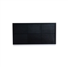 FMB60S-BK-Cabinet Bliss 60" Black Wood Floor Mount Modern Bathroom Cabinet only (no counter top no sink)