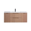 48â€ Fiore Modern Wall Mount Single Sink Bathroom Vanity â€“ Oakwood