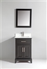 Vanity Art Ravenna 24" Single Sink Bathroom Vanity Combo Set - Espresso