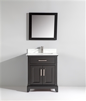 Vanity Art Ravenna 30" Single Sink Bathroom Vanity Combo Set - Espresso