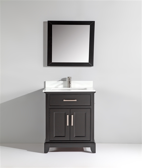 Vanity Art Ravenna 30" Single Sink Bathroom Vanity Combo Set - Espresso