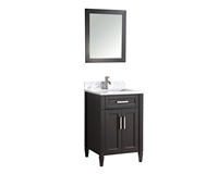 Vanity Art Savona 24" Single Sink Bathroom Vanity Combo Set - Espresso