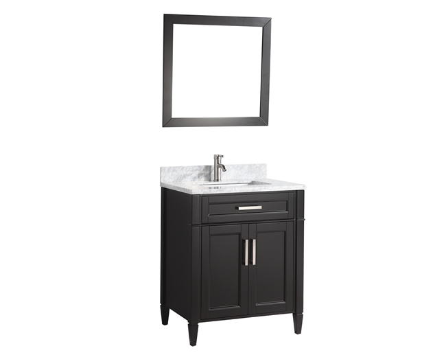 Vanity Art Savona 30" Single Sink Bathroom Vanity Combo Set - Espresso