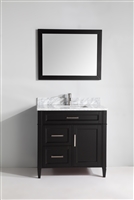 Vanity Art Savona 36" Single Sink Bathroom Vanity Combo Set - Espresso