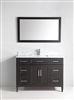 Vanity Art Savona 48" Single Sink Bathroom Vanity Combo Set - Espresso