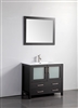 Vanity Art Brescia 36" Single Sink Bathroom Vanity Combo Set - Espresso