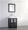 Vanity Art Ravenna 24" Single Sink Bathroom Vanity Combo Set - Espresso