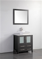 Vanity Art Ravenna 30" Single Sink Bathroom Vanity Combo Set - Espresso