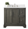 Vanity Art Vannes 36" Single Sink Bathroom Vanity -Silver Grey