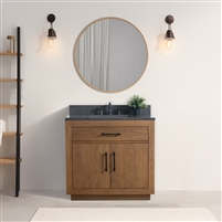 Vanity Art Tan 36" Single Sink Bathroom Vanity