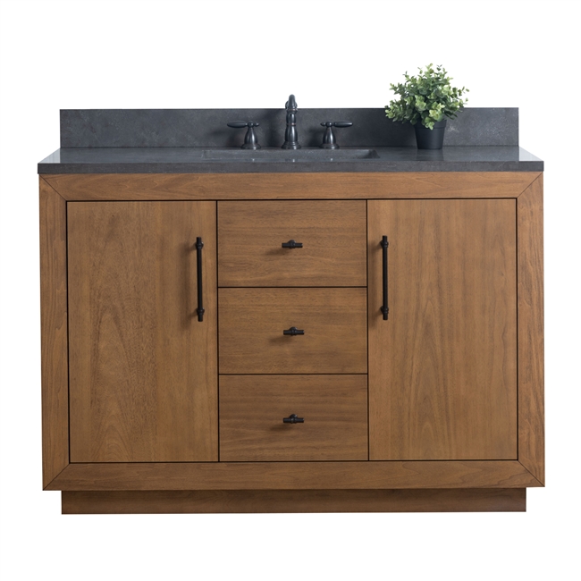 Vanity Art Tan 48" Single Sink Bathroom Vanity