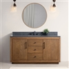 Vanity Art Tan 60" Single Sink Bathroom Vanity