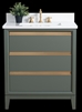 Vanity Art VA80 30" Single Sink Bathroom Vanity - Vintage Green