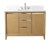 Vanity Art VA80 48" Single Sink Bathroom Vanity -Natural Oak