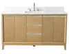 Vanity Art VA80 60" Single Sink Bathroom Vanity -Natural Oak