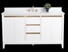 Vanity Art VA80 60" Single Sink Bathroom Vanity -White